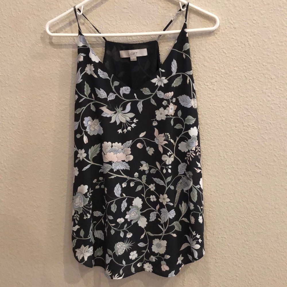 Floral print camisole by Ann Taylor LOFT
